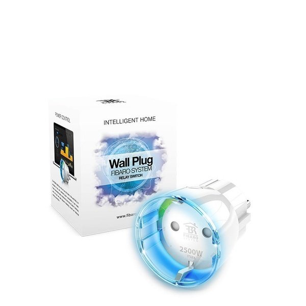 

Fibaro Умная розетка Wall Plug, Z-Wave, белая (FGWPF-102_ZW5), Белый