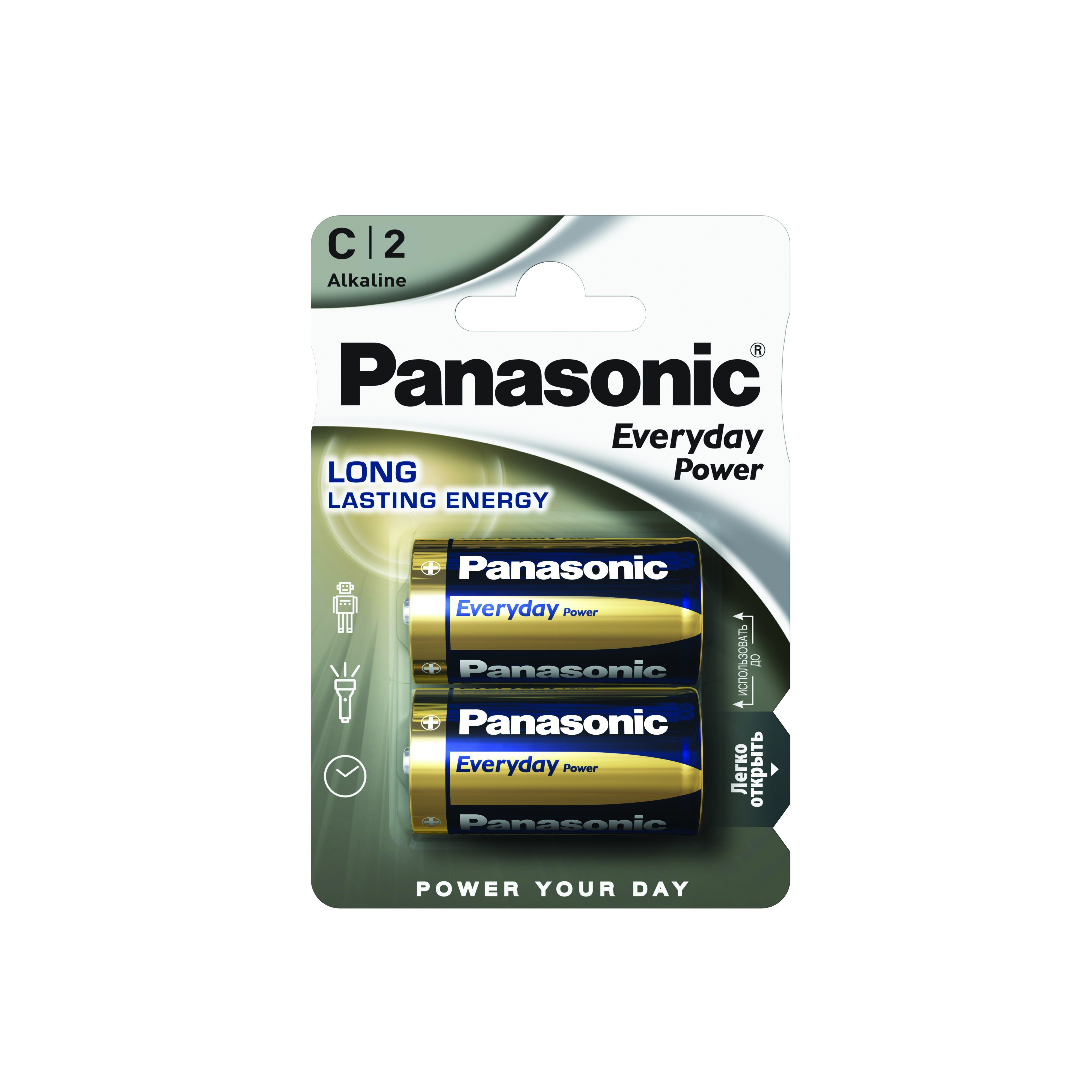 

PANASONIC EVERYDAY POWER C BLI 2 ALKALINE (LR14REE/2BR)