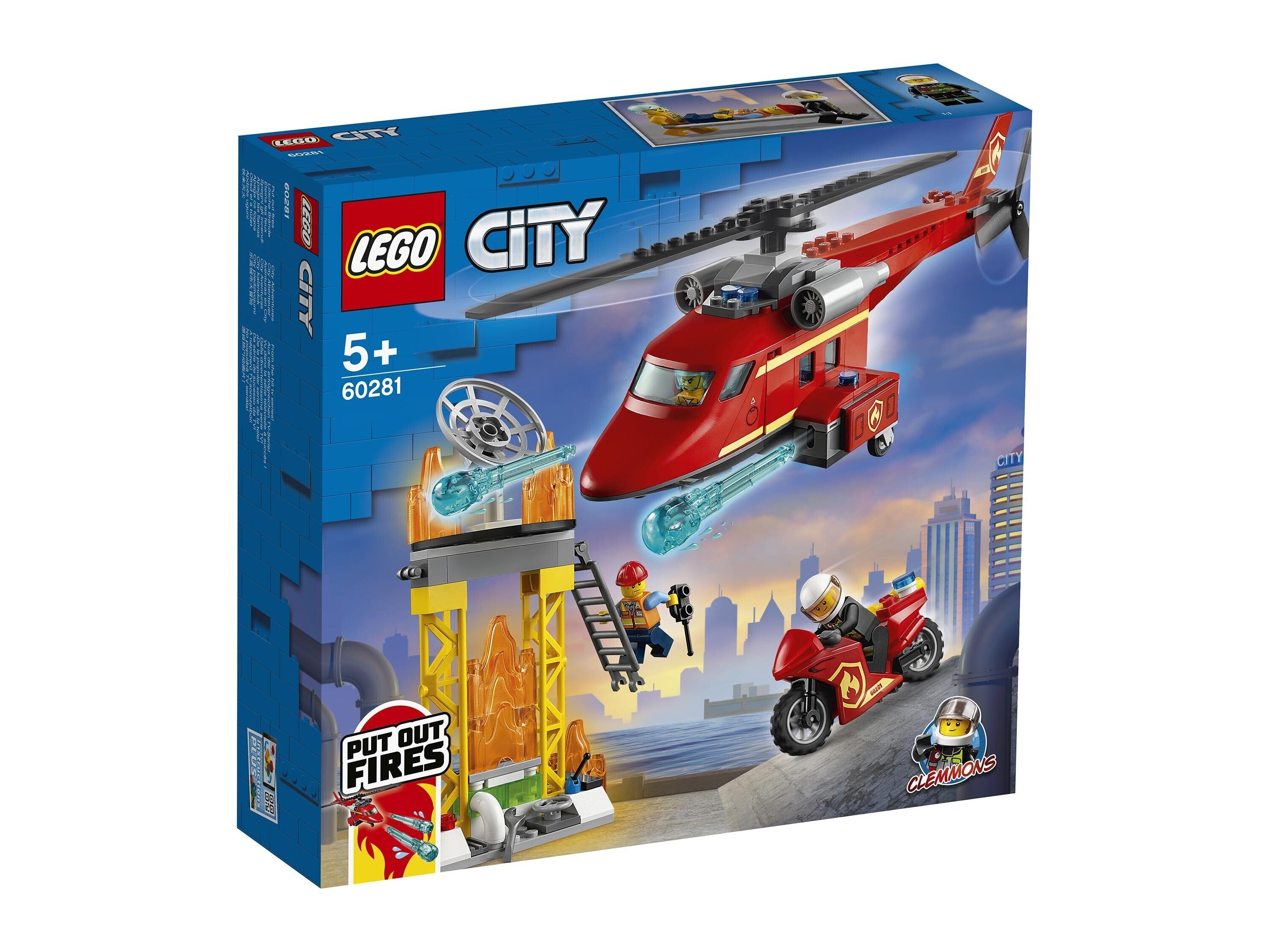 

LEGO City Пожарный спасательный вертолет (60281)
