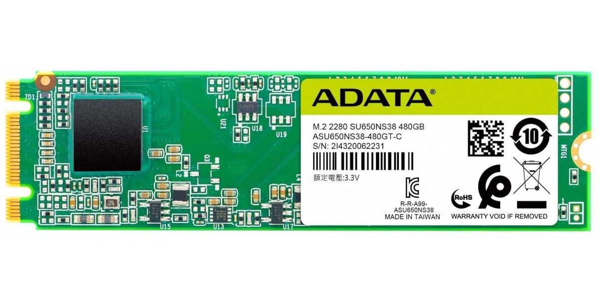 

A-DATA Ultimate SU650 120GB M.2 SATA 6Gb/s 2280 3D TLC (ASU650NS38-120GT-C)