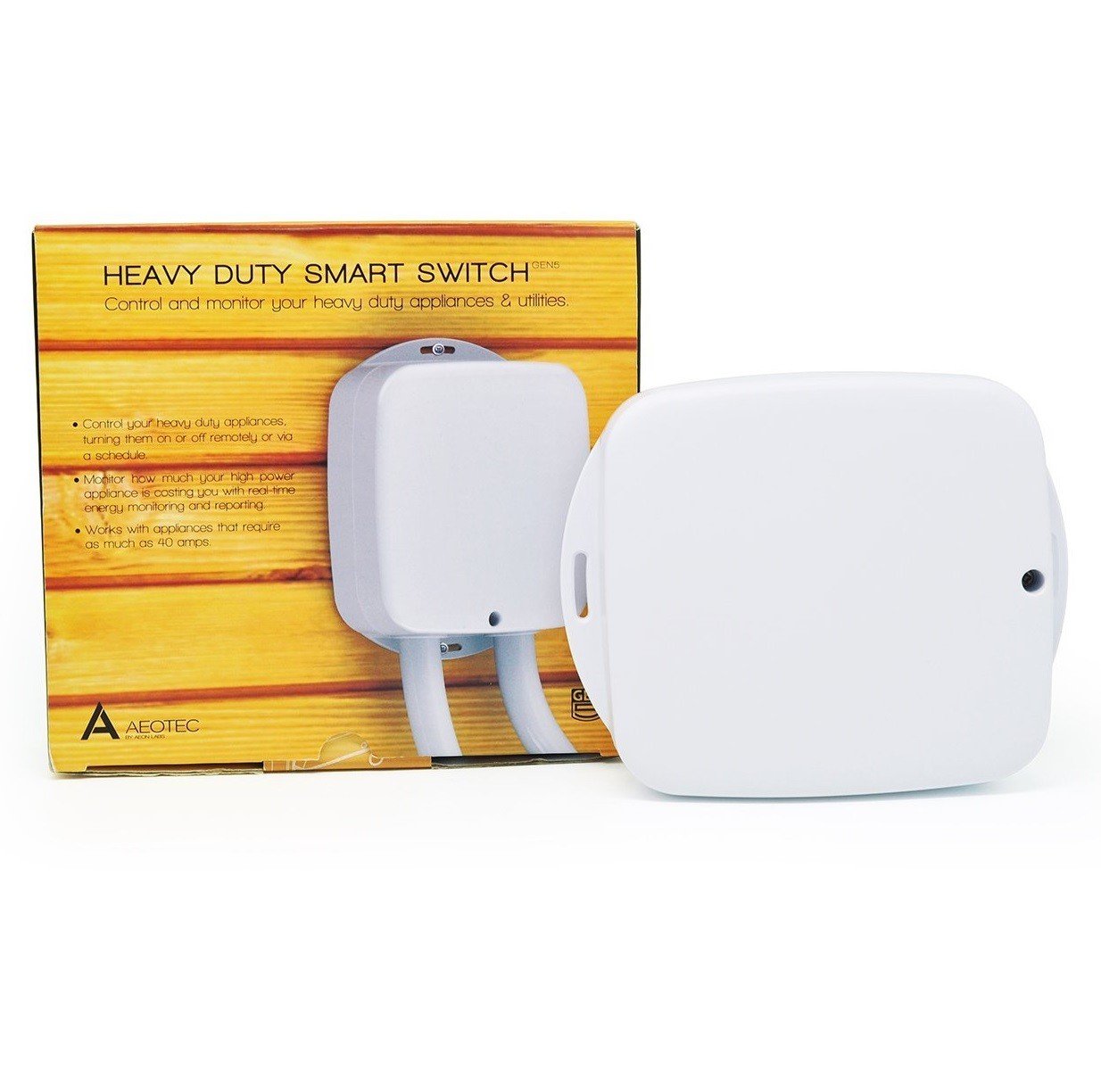 

AEOTEC Heavy Duty Switch Z-Wave, белый (ZW078