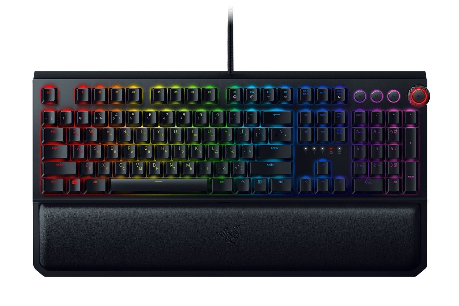

RAZER BlackWidow Elite (Yellow Switch) - Russian Layout (RZ03-02622700-R3R1)