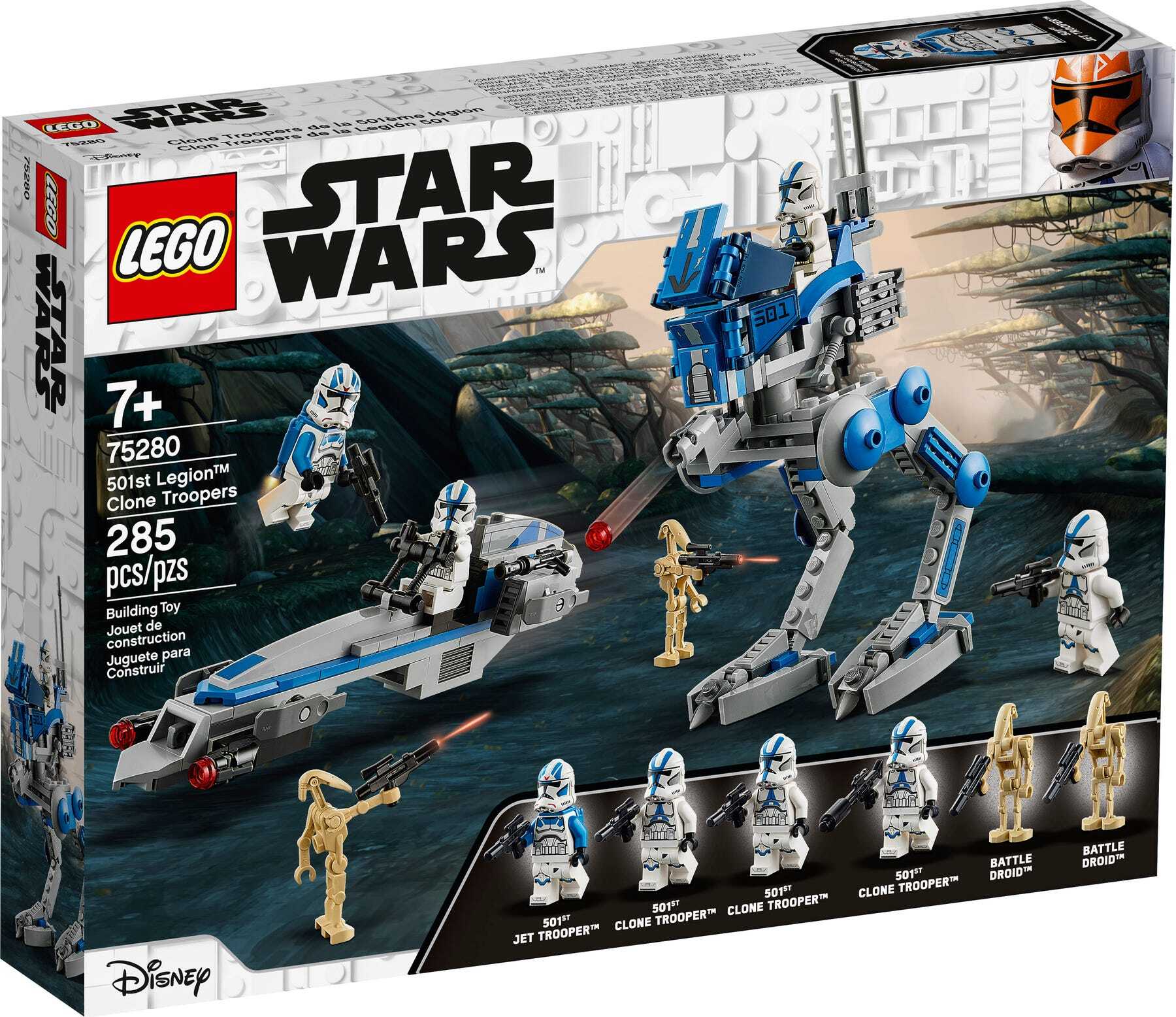 

LEGO Star Wars Клоны-пехотинцы 501-го легиона (75280)