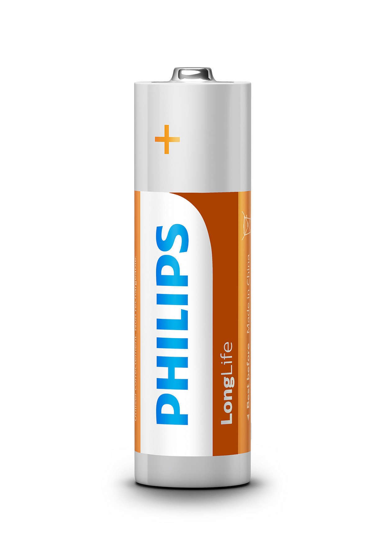 

PHILIPS LongLife Zinc Carbon AA BLI 4 (R6L4B/10)