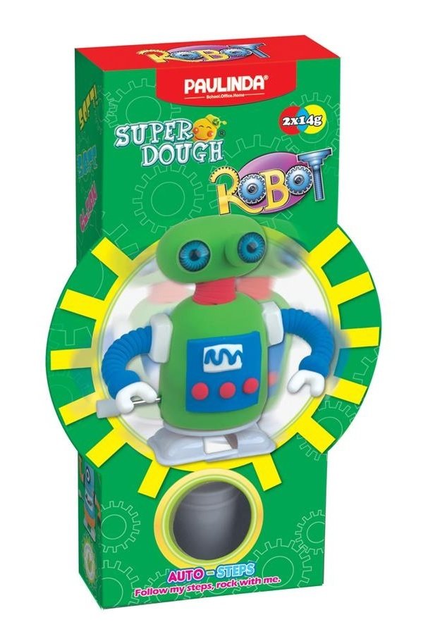 

Paulinda Robot зеленый, заводной механизм, шагает (PL-081178-5)