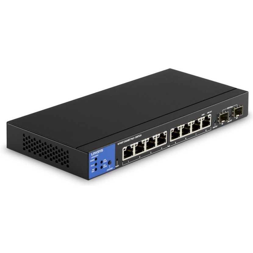 

LINKSYS LGS310MPC (LGS310MPC-EU), Чёрный