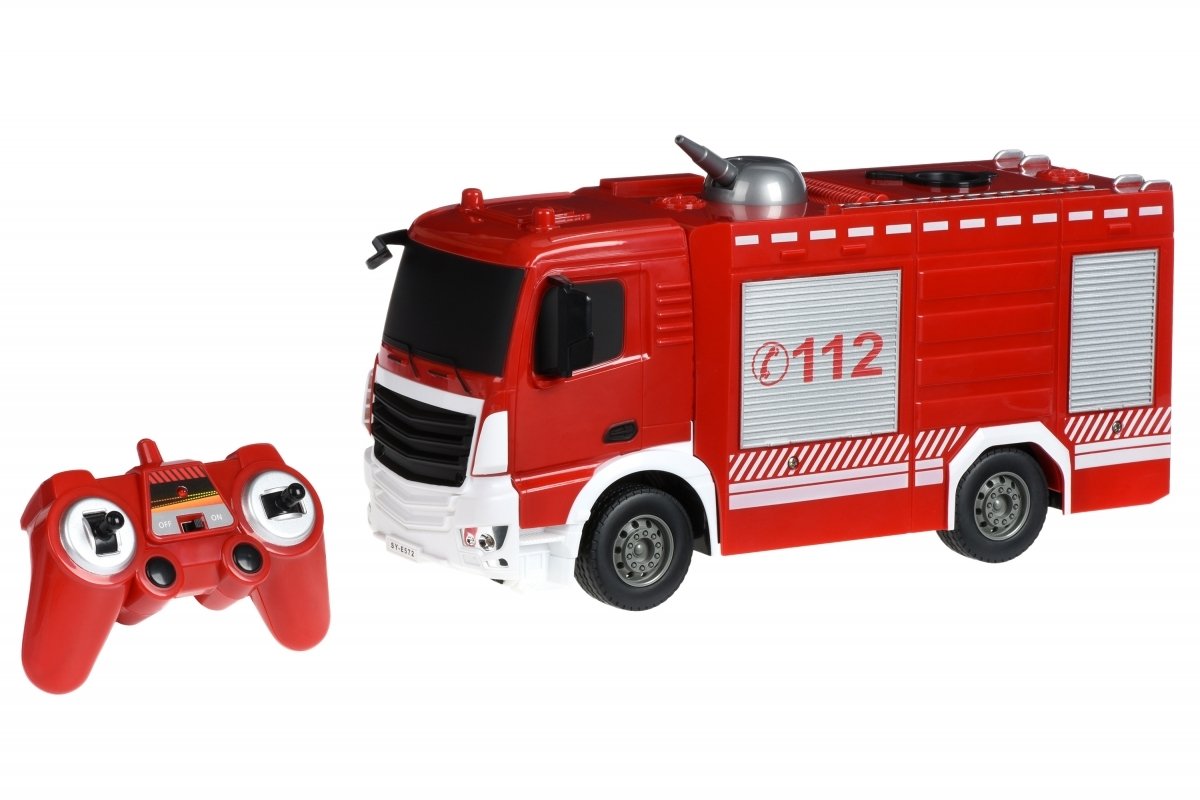 

Same Toy Пожарная машина с распыльтелем воды (E572-003), Белый|красный