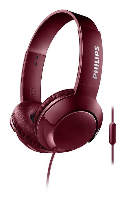 

PHILIPS SHL3075RD Red, Белый;бордовый