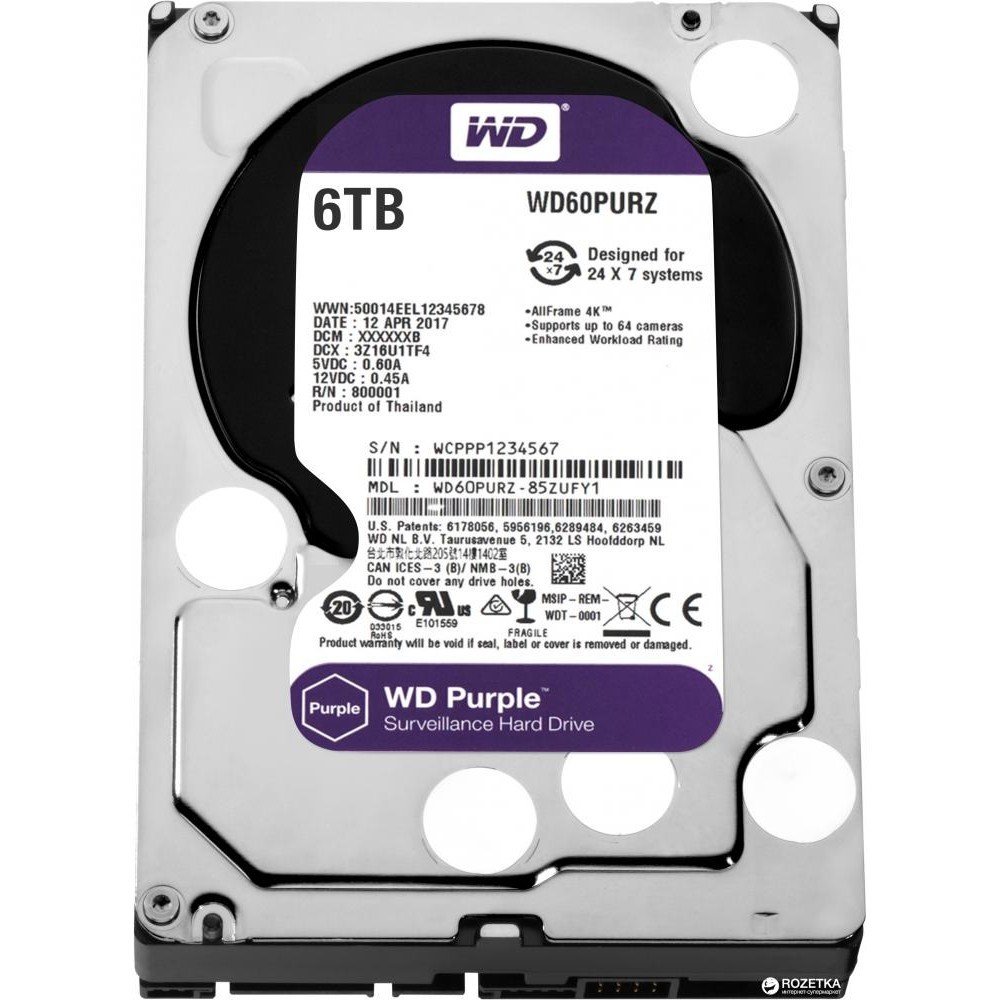 

WD Purple WD60PURZ