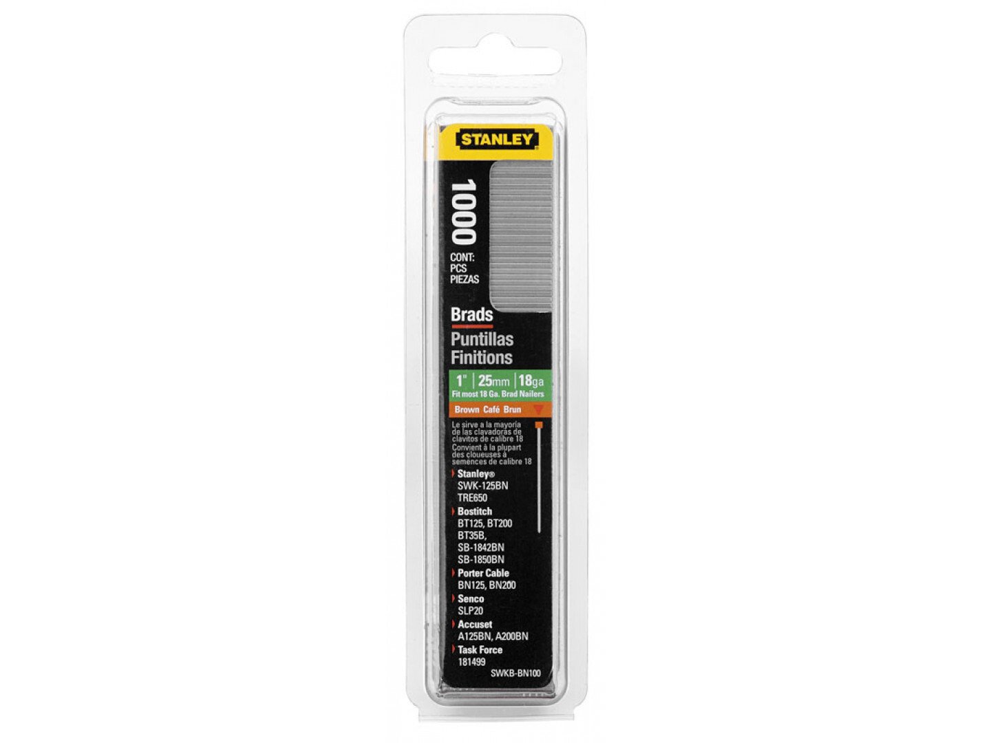 

STANLEY Light Duty, типа J, 15мм, 1000шт. (1-SWK-BN0625T)