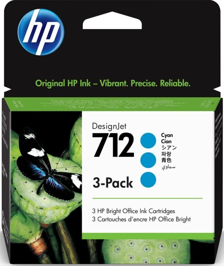 Акция на HP No.712 DesignJet Т230/Т630 Cyan 3-Pack 29-ml (3ED77A) от Repka