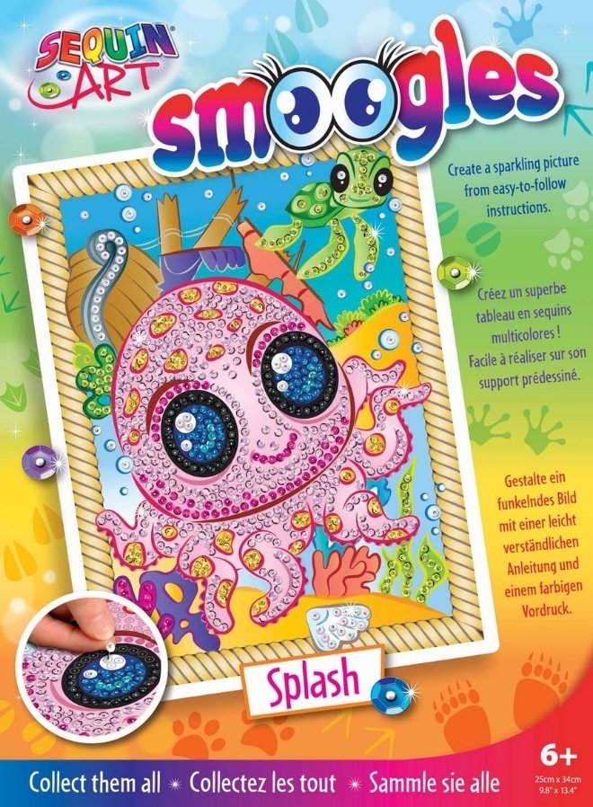 

Sequin Art SMOOGLES Осьминог (SA1813)