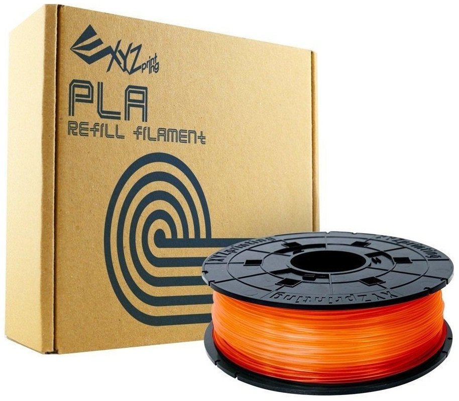 

XYZprinting 1.75мм/0.6кг PLA Filament Прозрачный оранжевый (RFPLBXEU07E)