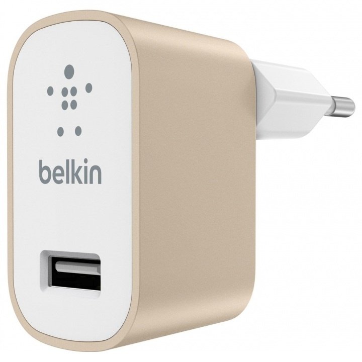 

BELKIN USB Mixit Premium USB 2.4Amp, Gold (F8M731vfGLD)