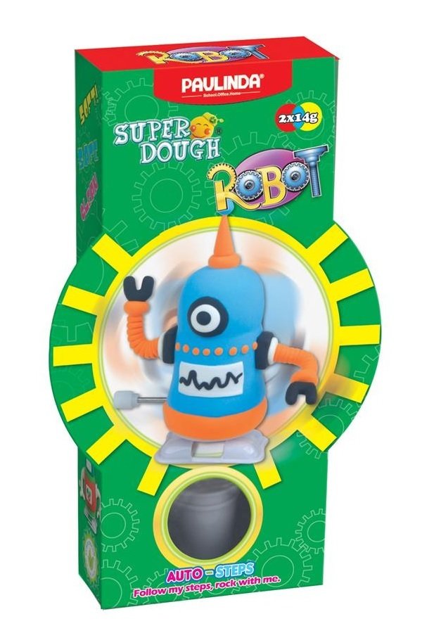 

Paulinda Robot голубой, заводной механизм, шагает (PL-081178-6)