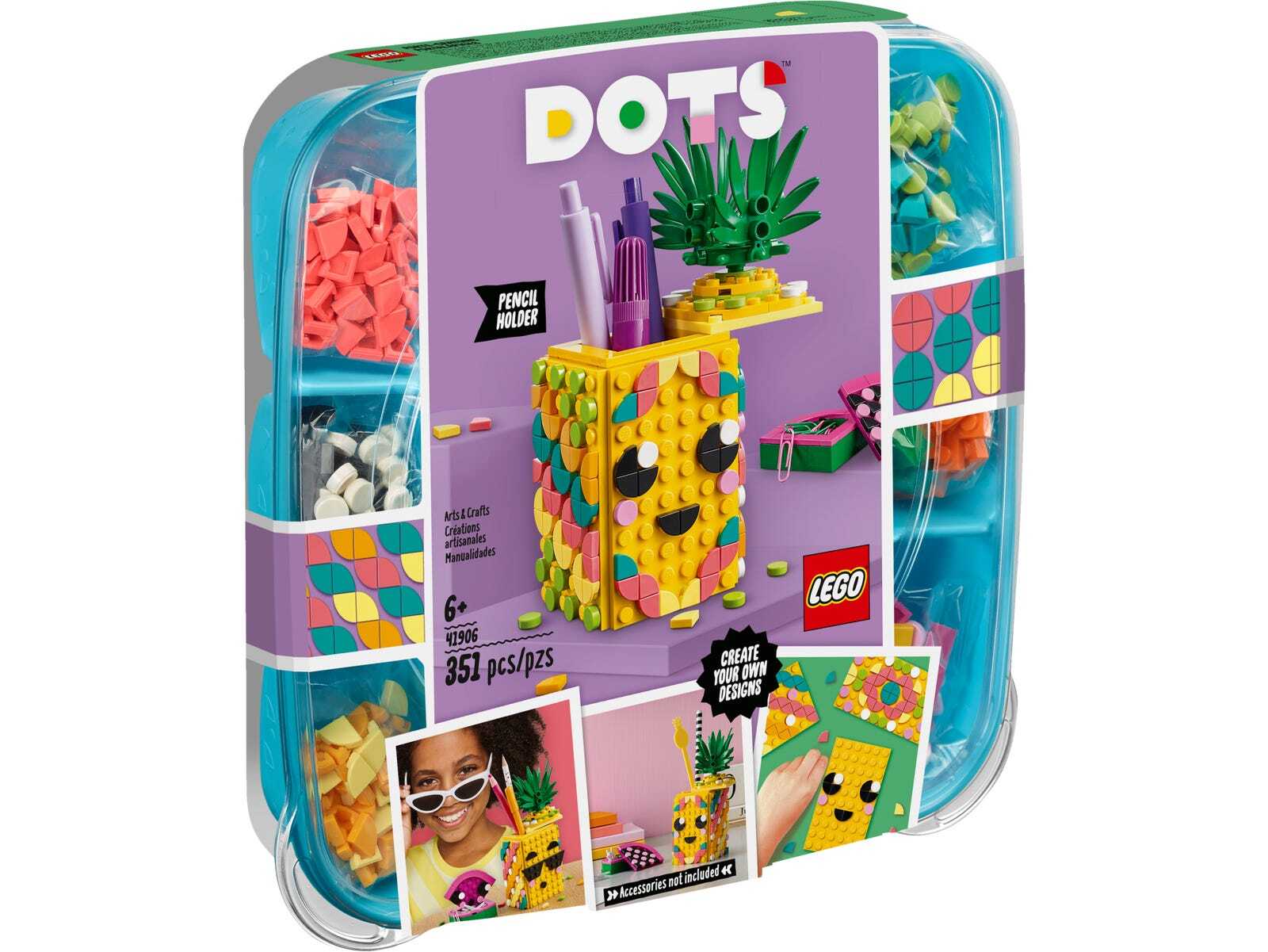 

LEGO DOTs Подставка для карандашей «Ананас» (41906)