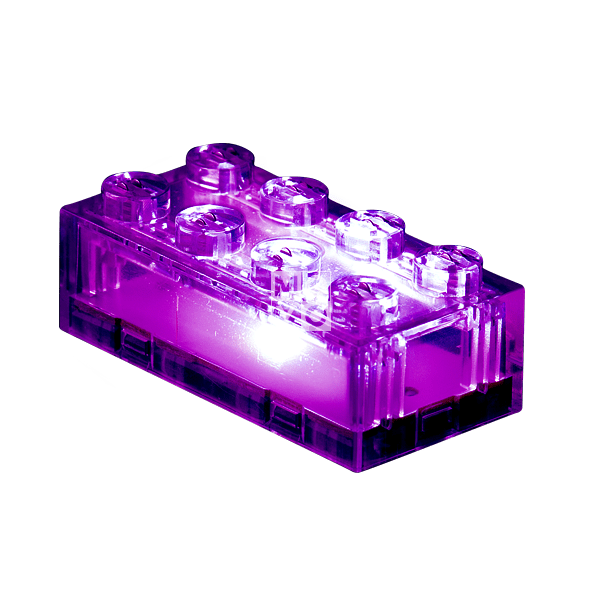 

LIGHT STAX с LED подсветкой Transparent сиреневый 1 эл. 4х2 (LS-S11903-07)