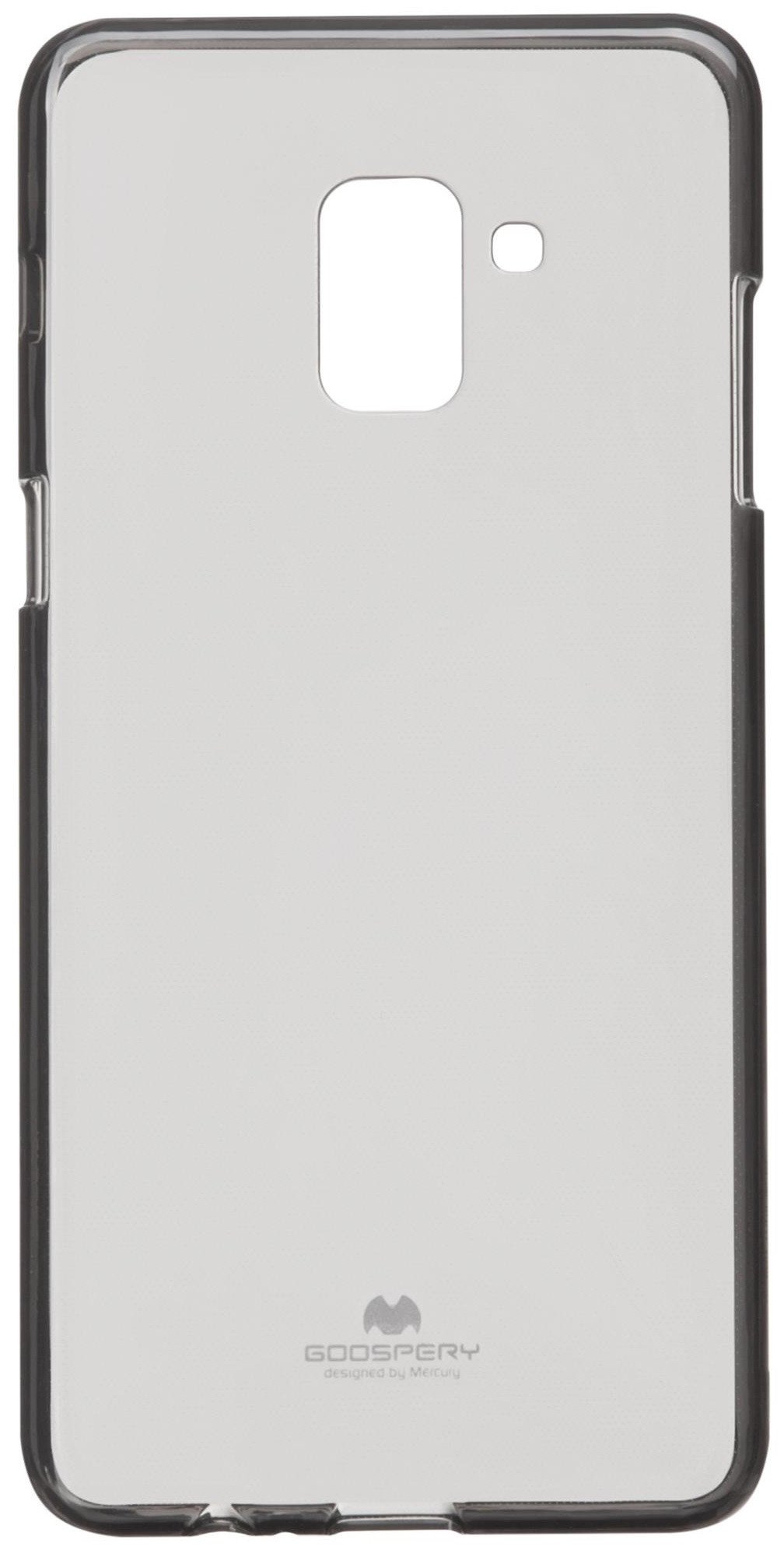 

Goospery для Galaxy A8+ 2018 (A730) TR Jelly BK (8809621284477), Чёрный
