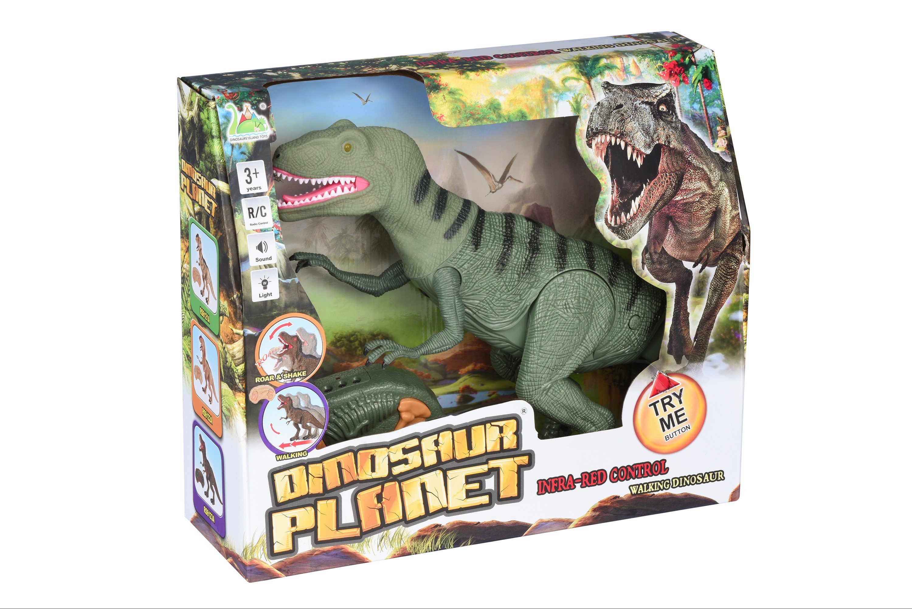 

Same Toy Dinosaur Planet зеленый со светом звуком (RS6126AUt