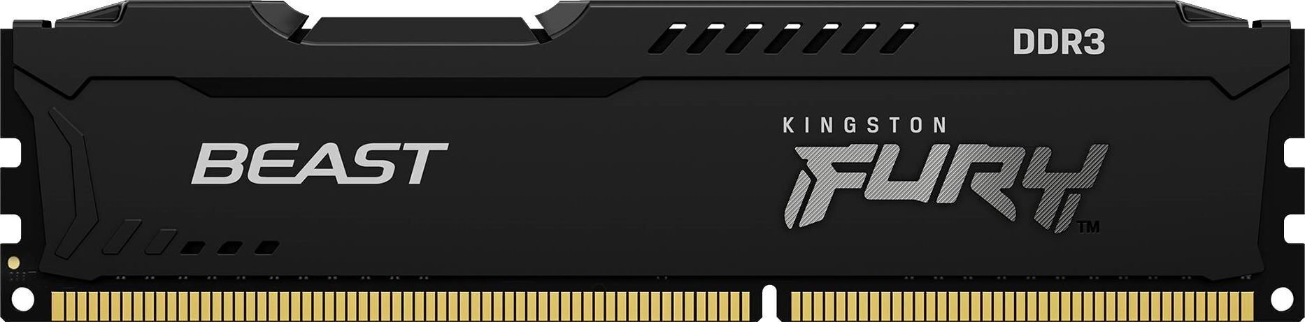 

KINGSTON DDR3-1600 4GB 1.5V FURY Beast Black (KF316C10BB/4), Чёрный