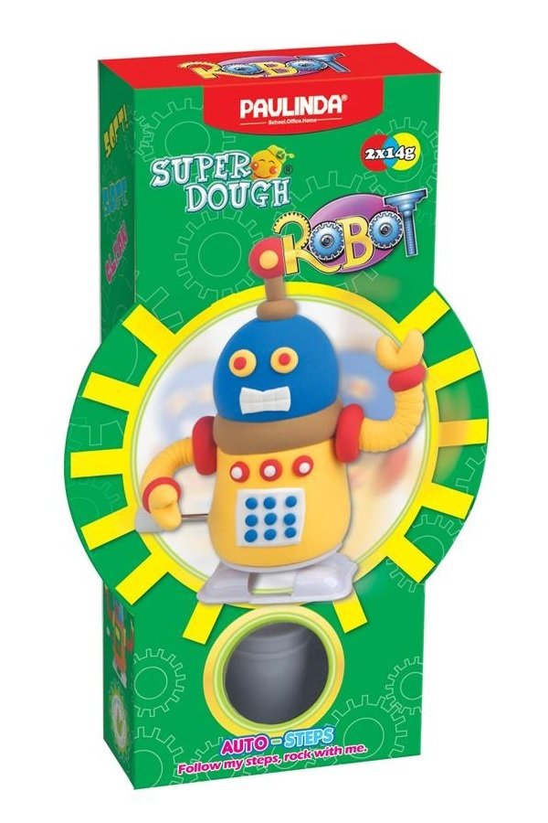 

Paulinda Robot желтый, заводной механизм, шагает (PL-081178-2)