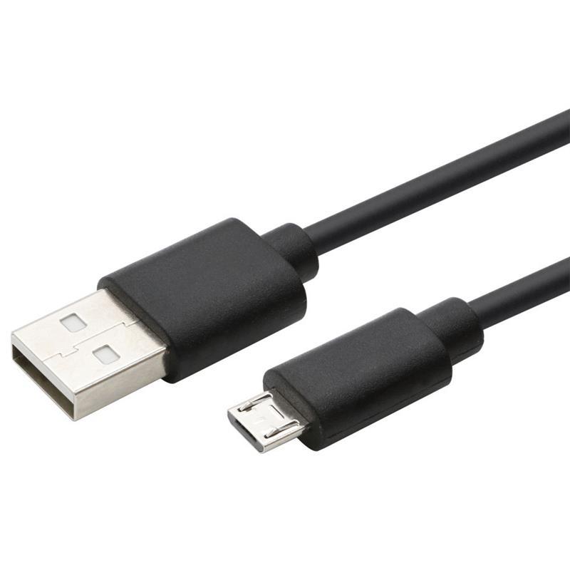 

2E USB 2.0 to Micro USB cable Single Molding Type, Black, 1.5 m (2E-CCMPVC-1.5MBL)