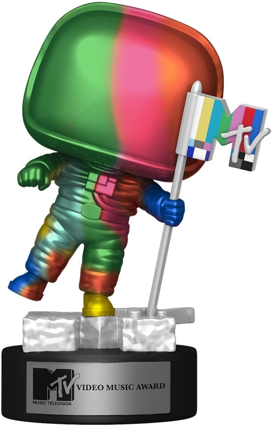 

Funko POP! Ad Icons MTV Moon Person (Rainbow) (MT) 49459 (FUN25491132), Разноцветный