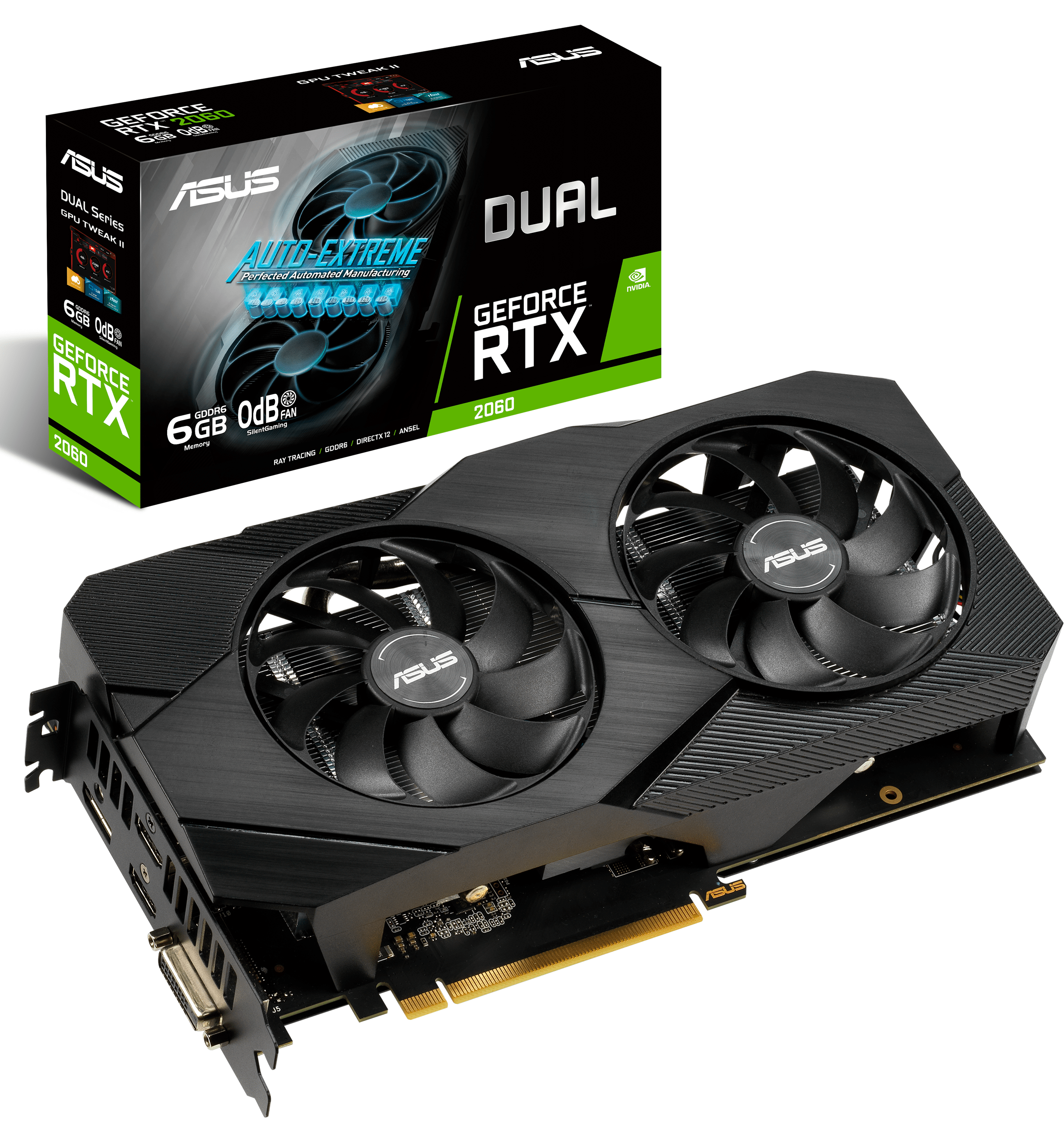 

ASUS GeForce RTX2060 (DUAL-RTX2060-6G-EVO)