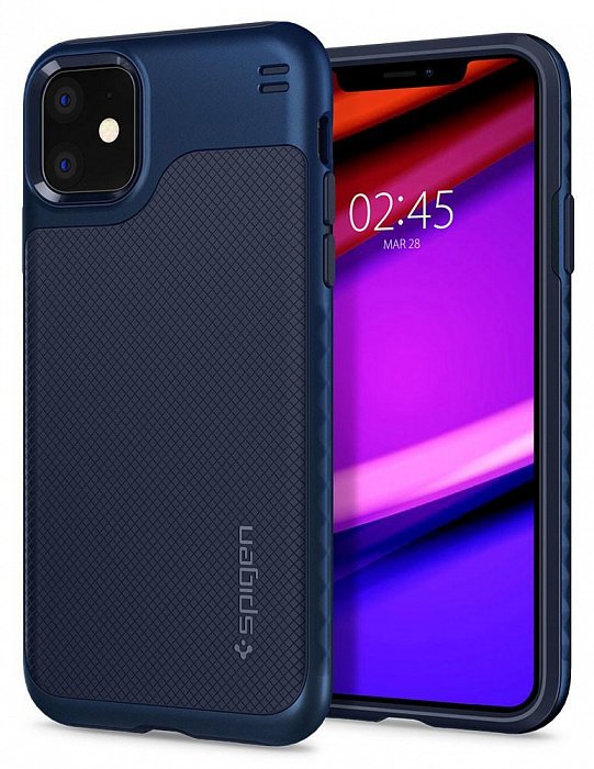 

Spigen для iPhone 11 Hybrid NX Navy Blue (076CS27075), Голубой|синий