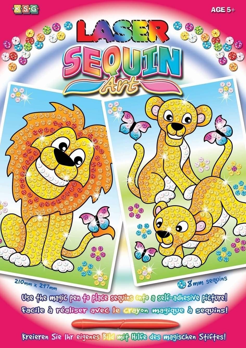 

Sequin Art LASER Lions (SA1318)