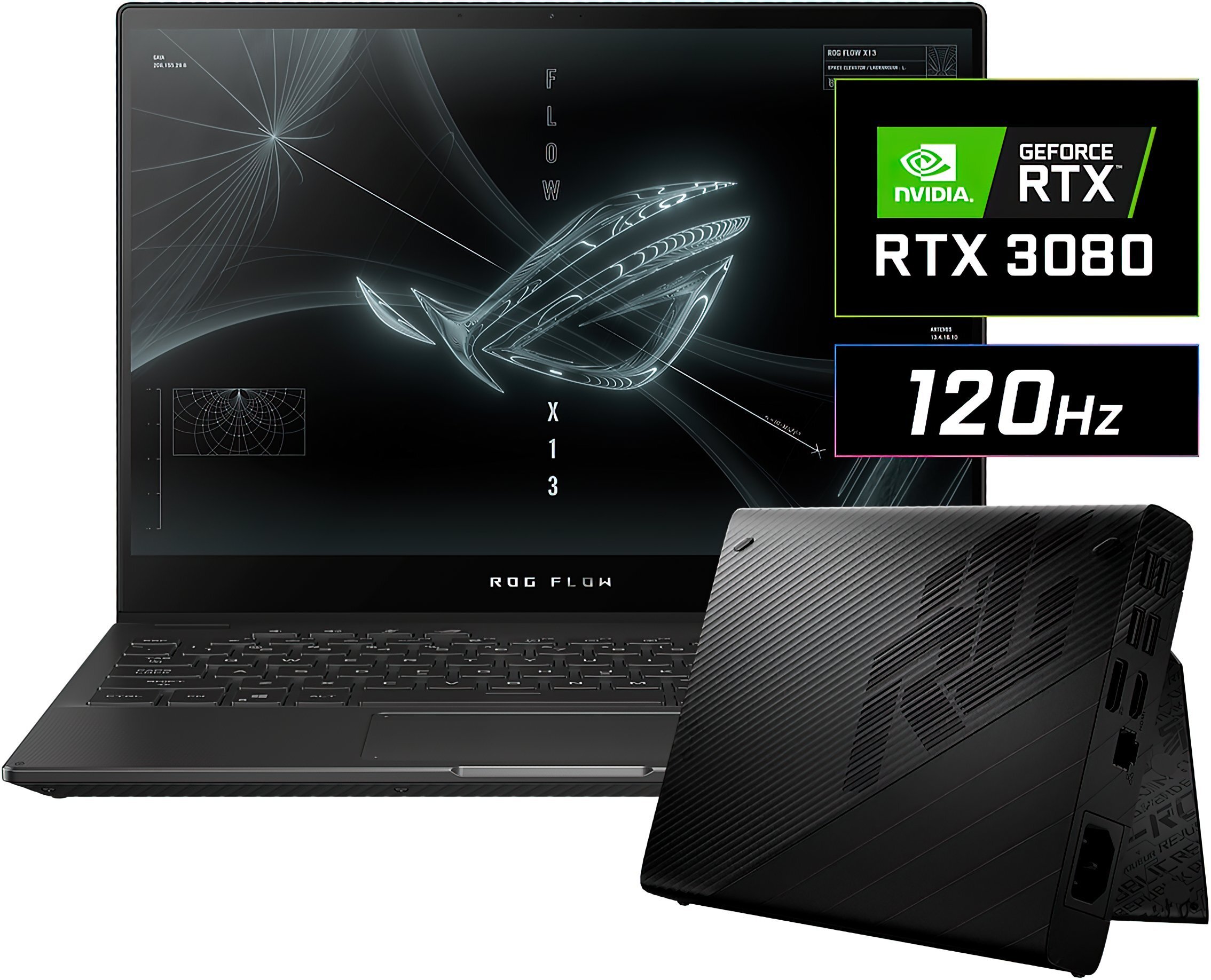 

ASUS ROG Flow X13 GV301QC-K6029R (90NR04G5-M000A0), Чёрный