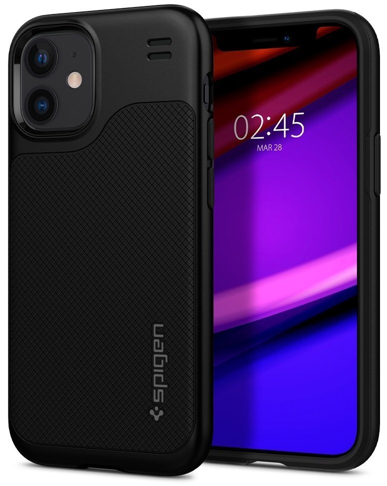 

Spigen для iPhone 12 mini Hybrid NX Matte Black (ACS01541), Чёрный