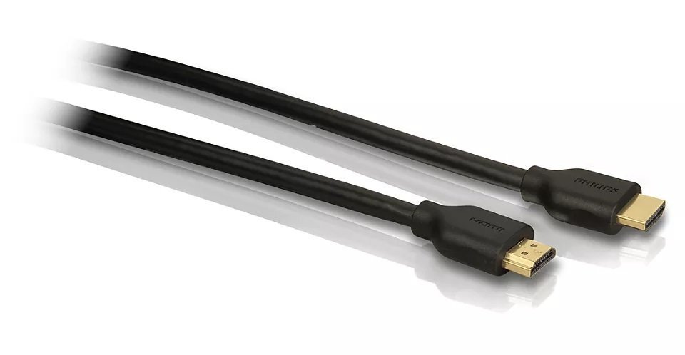 

PHILIPS HDMI (AM/AM) High Speed+Ethernet 1.8м Black (SWV5401H/10), Чёрный