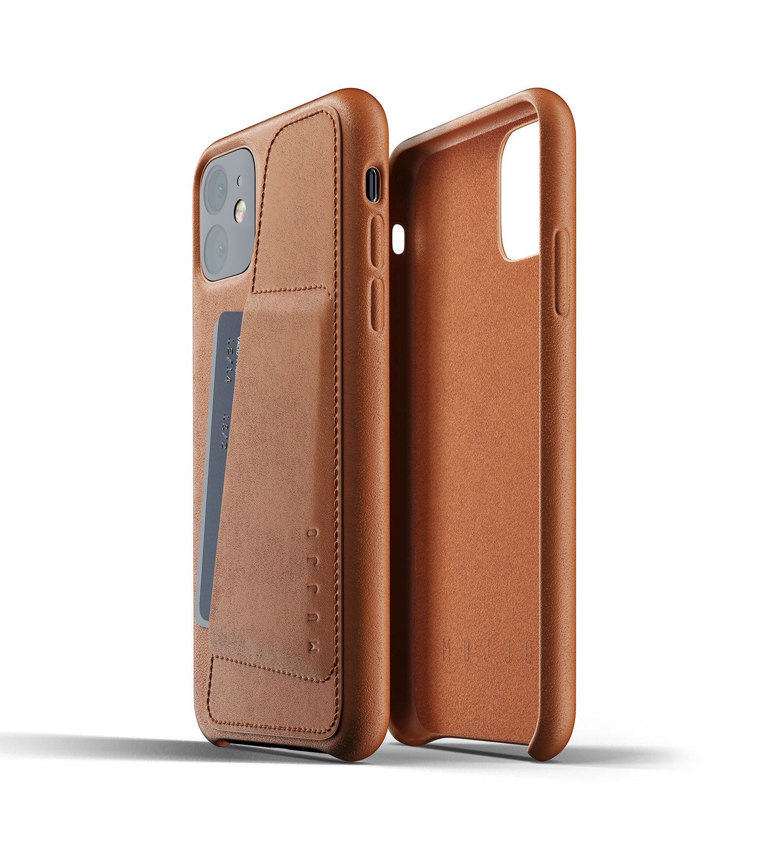 

MUJJO для iPhone 11 Full Leather Wallet Tan (MUJJO-CL-006-TN)