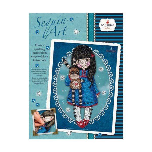 

Sequin Art GORJUSS Gorjuss Hush Little Bunny New (SA1615)
