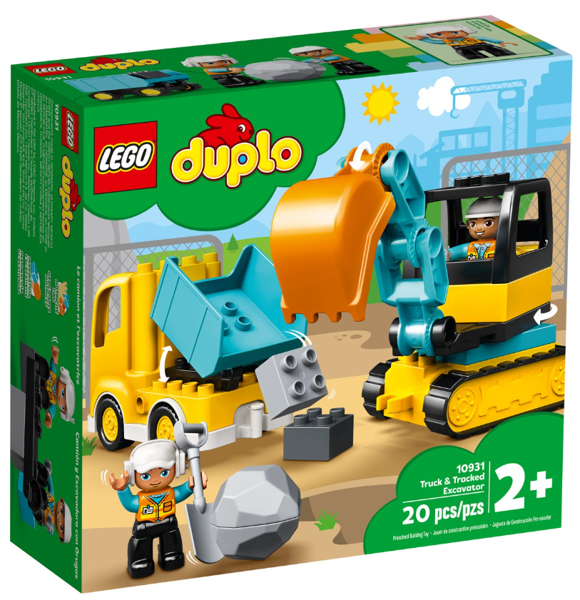 

LEGO DUPLO Вантажівка і гусеничний екскаватор (10931)