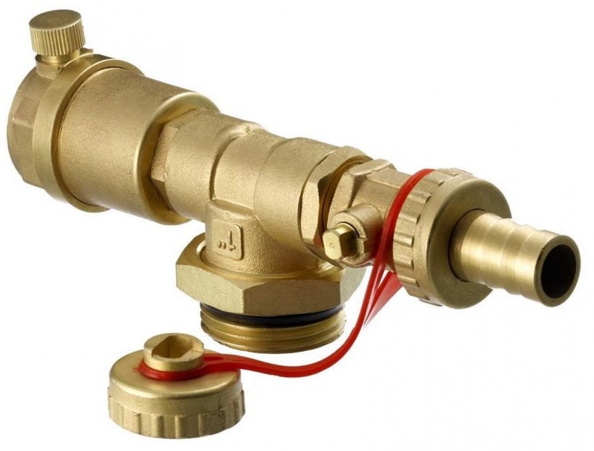 

DANFOSS FHF-EM с ручным отводом воздуха (088U0786), Бронза