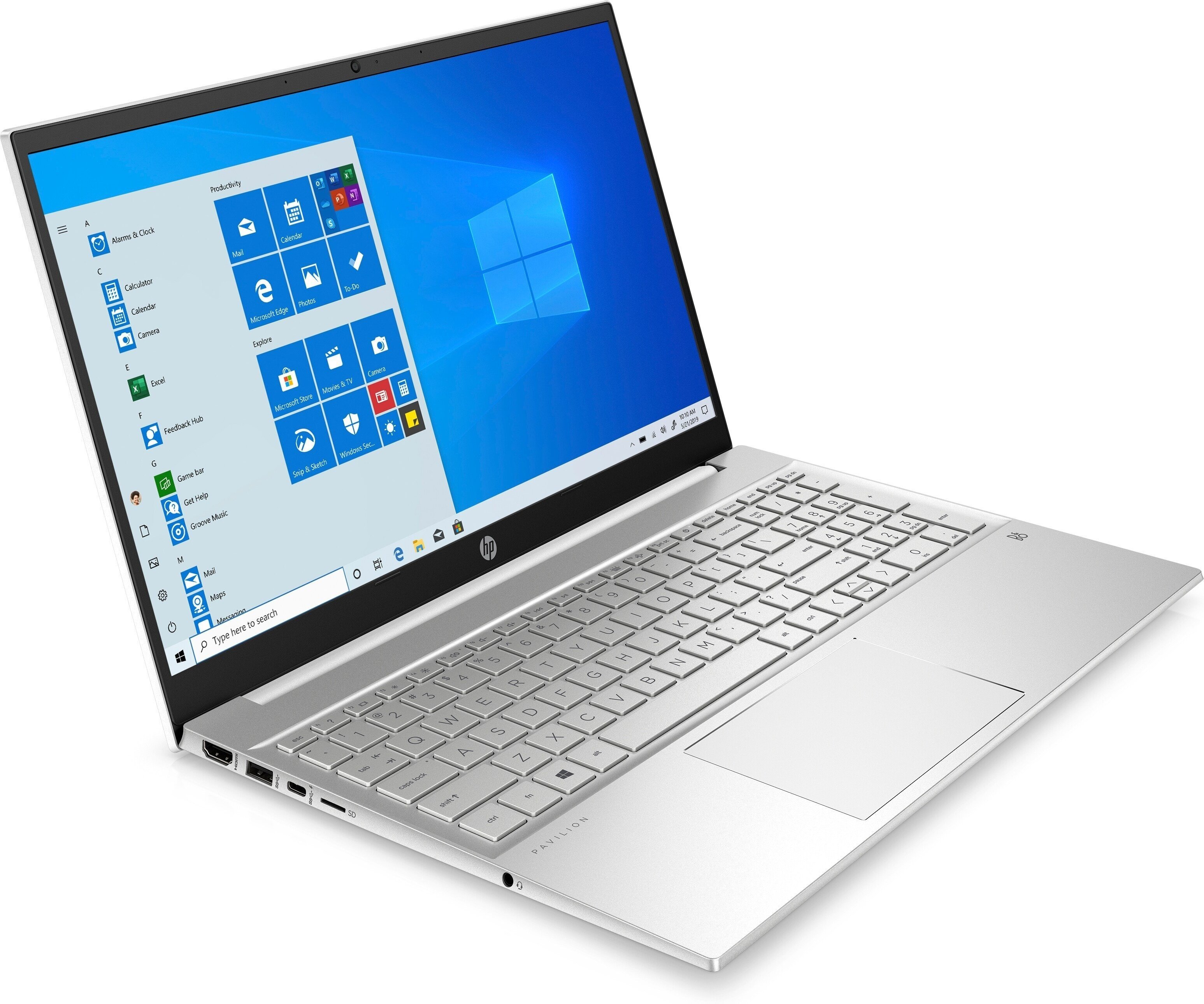 

HP Pavilion 15-eh1043ua (422K7EA), Серебристый