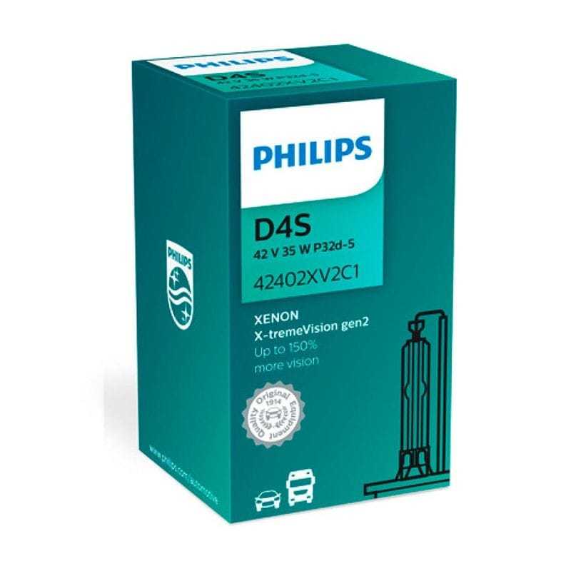 

PHILIPS D4S X-tremeVision +150%, 4800K gen2, 1шт (42402XV2C1)