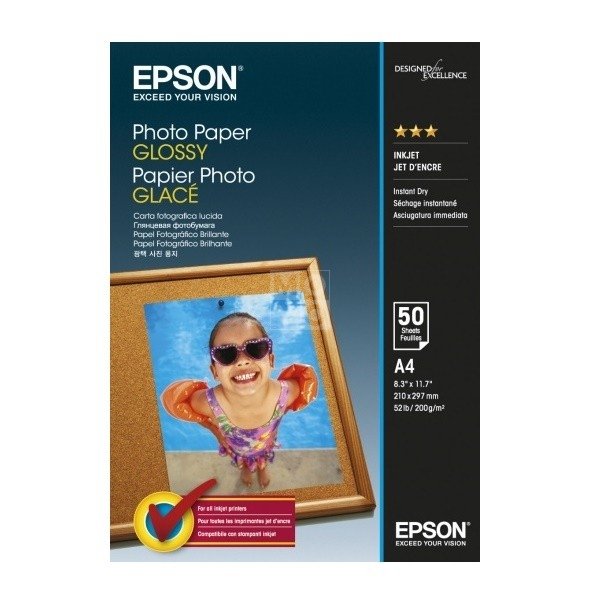 

EPSON A4 Glossy Photo Paper, 50 л. (C13S042539)
