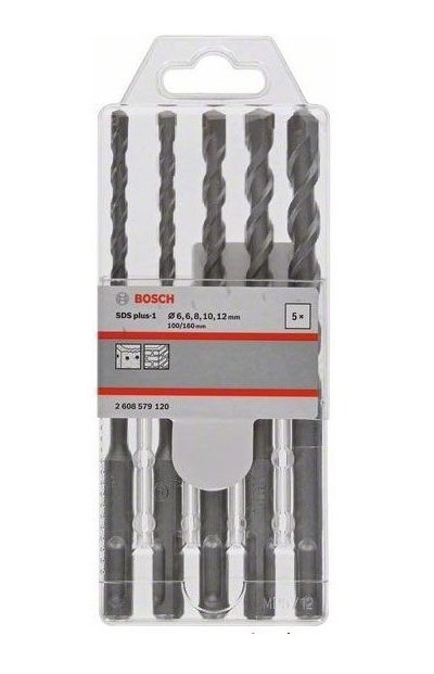 

BOSCH SDS plus-1 6/6/8/10/12x160мм (2608579120)