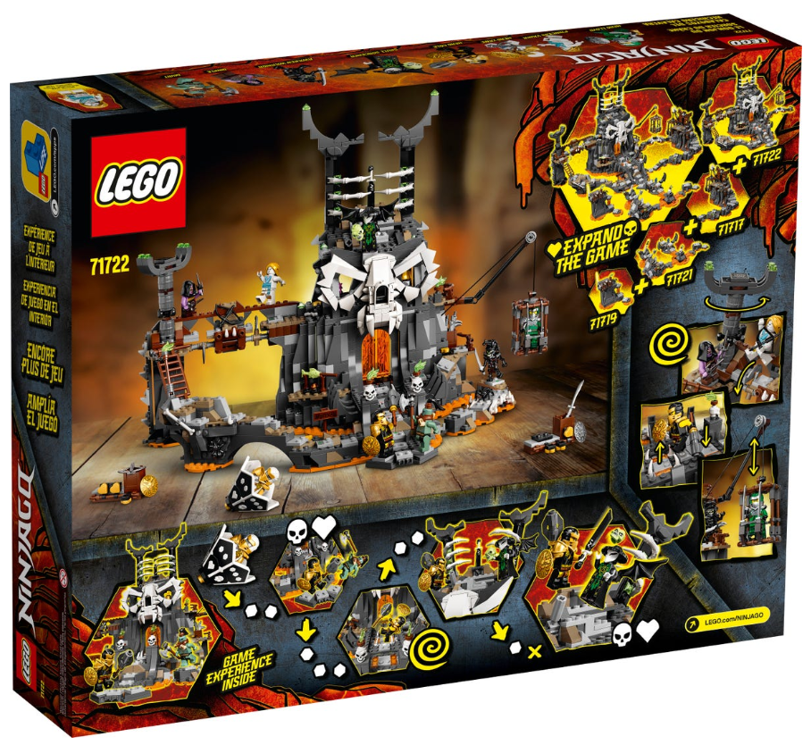 

LEGO Ninjago Підземелля чаклуна-скелета (71722)