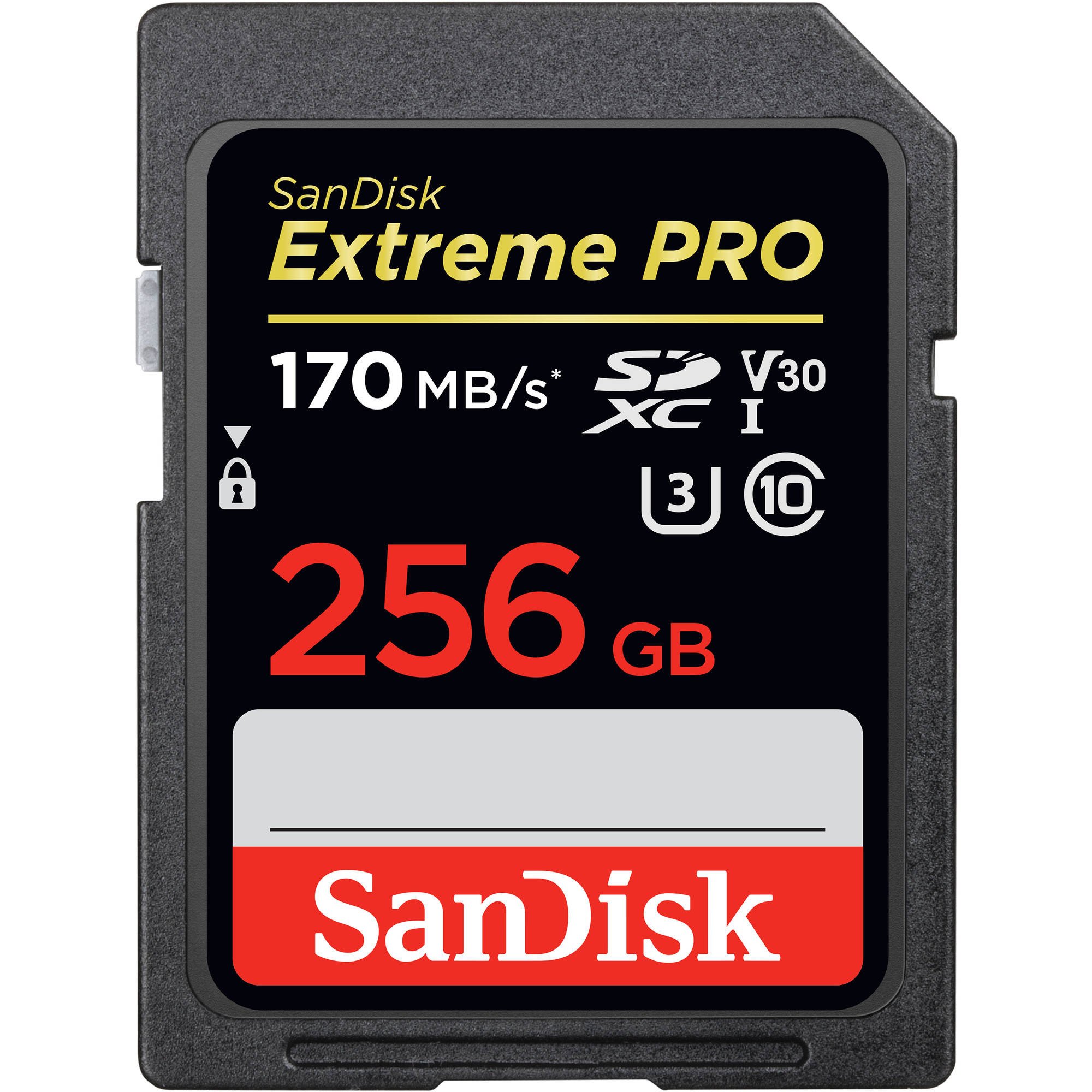 Акція на SANDISK SDXC 256GB Class 10 Extreme Pro UHS-I U3 R170/W90 MB/s (SDSDXXY-256G-GN4IN) від Repka