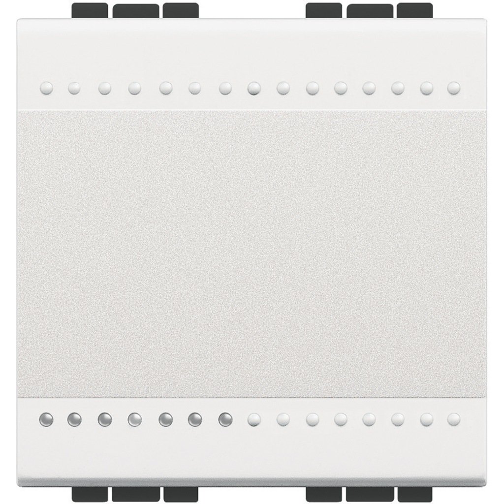

LEGRAND Bticino LivingLight автоматические клеммы 2 модуля Белый (N4003M2A)