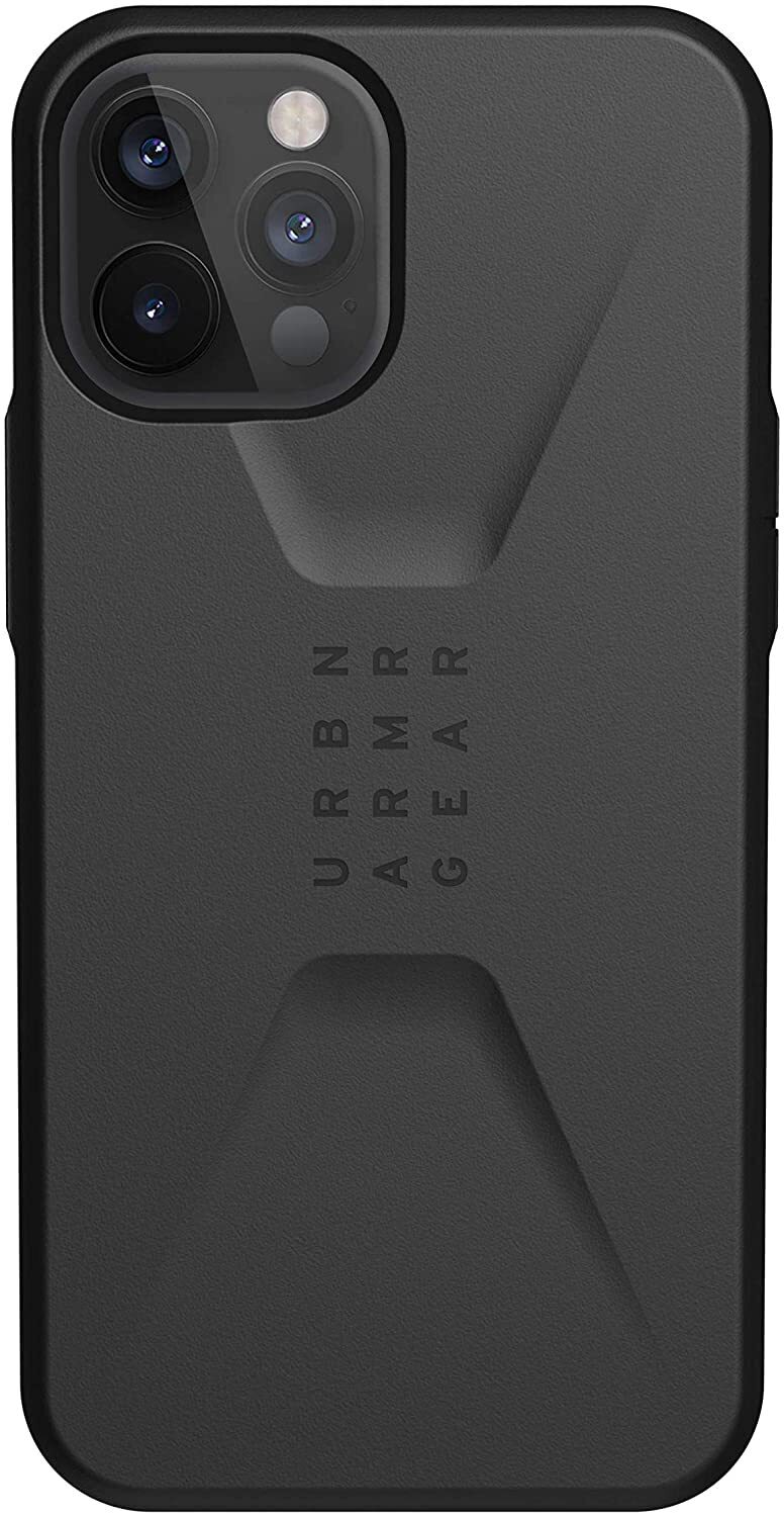 

UAG для iPhone 12 Pro Max Civilian Black (11236D114040), Чёрный