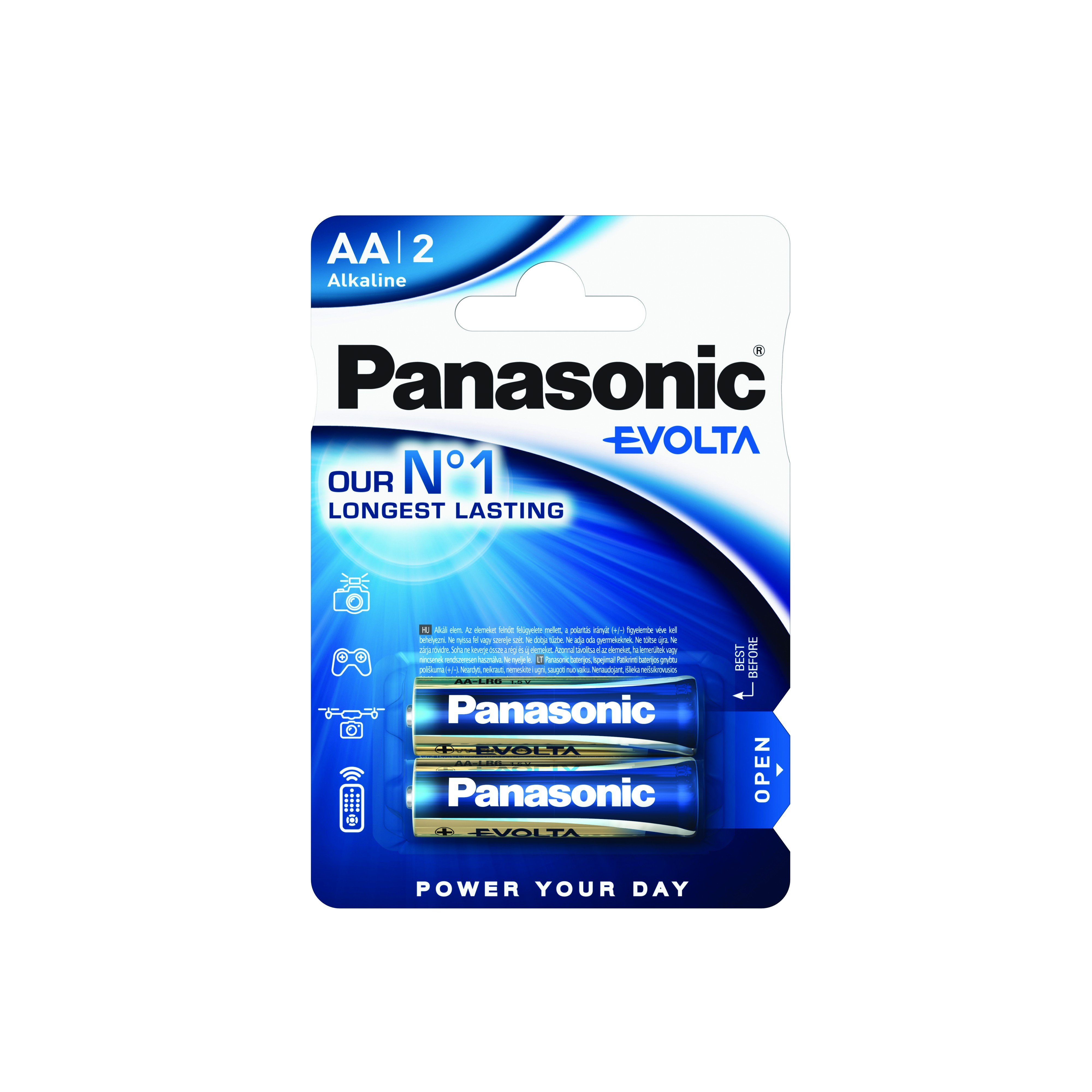 

PANASONIC EVOLTA AAA BLI 2 ALKALINE (LR03EGE/2BP)