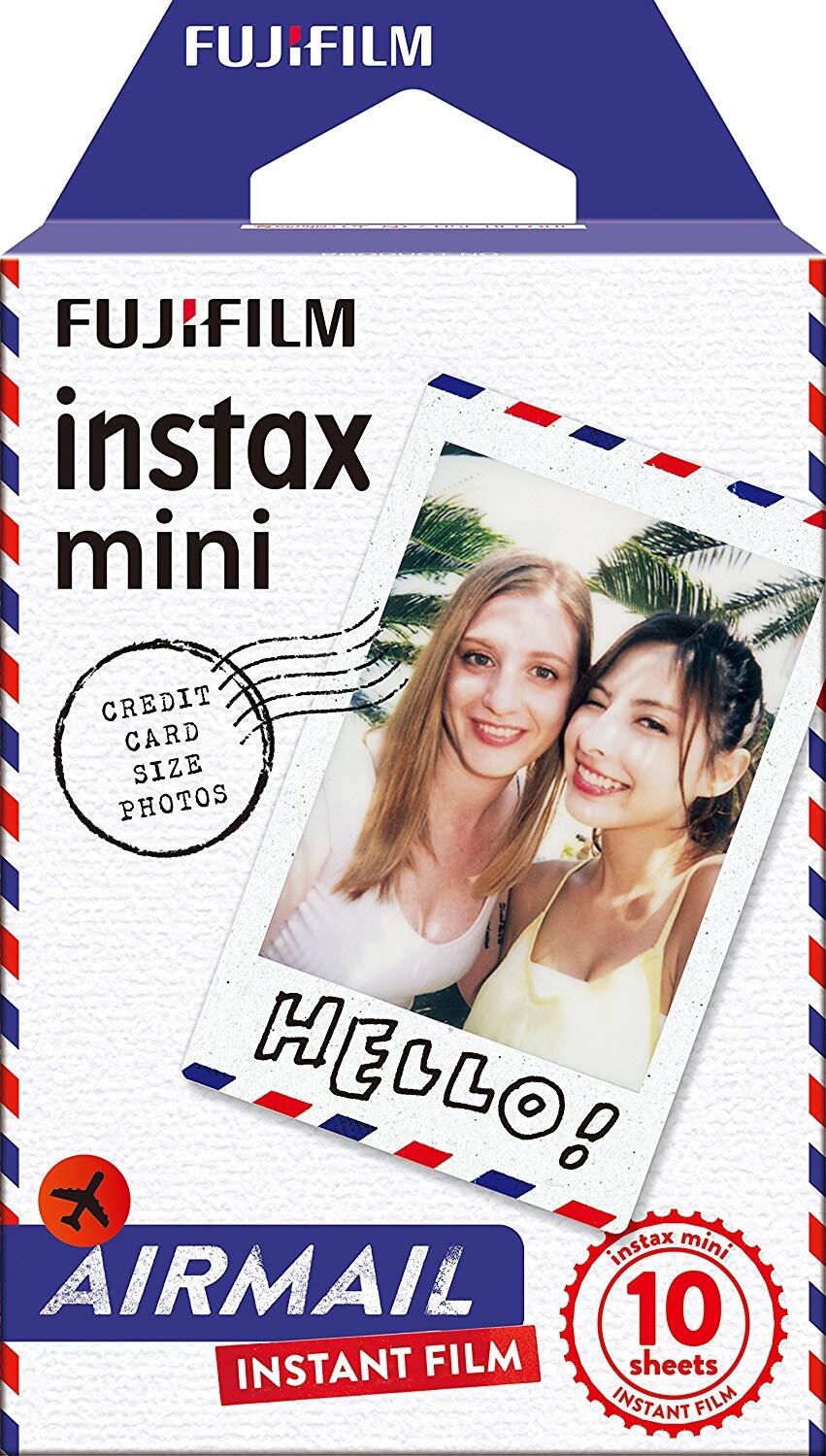 

FUJIFILM COLORFILM INSTAX MINI AIRMAIL (54х86мм 10шт) (70100139610)