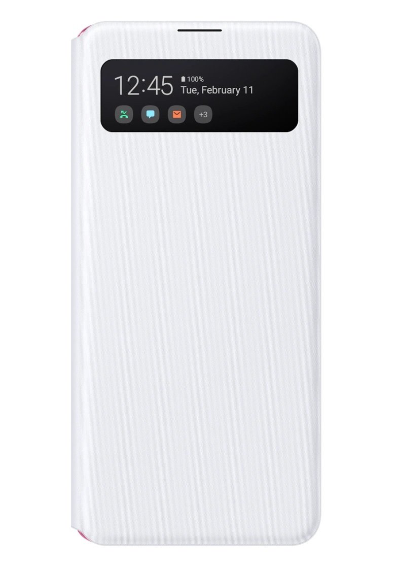 

SAMSUNG для Galaxy A41 (A415) S View Wallet Cover White (EF-EA415PWEGRU)