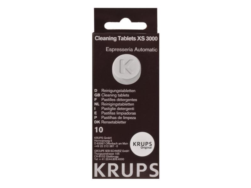 

KRUPS Таблетки от накипи для кофемашин, 10шт (XS300010)
