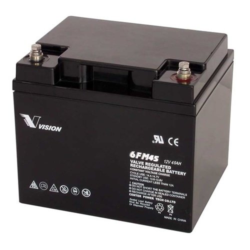 

VISION 12V 45Ah (6FM45-X)